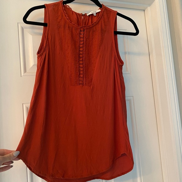 Women’s Nordstrom Ro & De Sleeveless Lace Blouse size XS - Picture 11 of 13